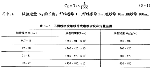 紡紗工藝參數(shù)的選擇線密度并合數(shù)和牽伸倍數(shù)的選擇